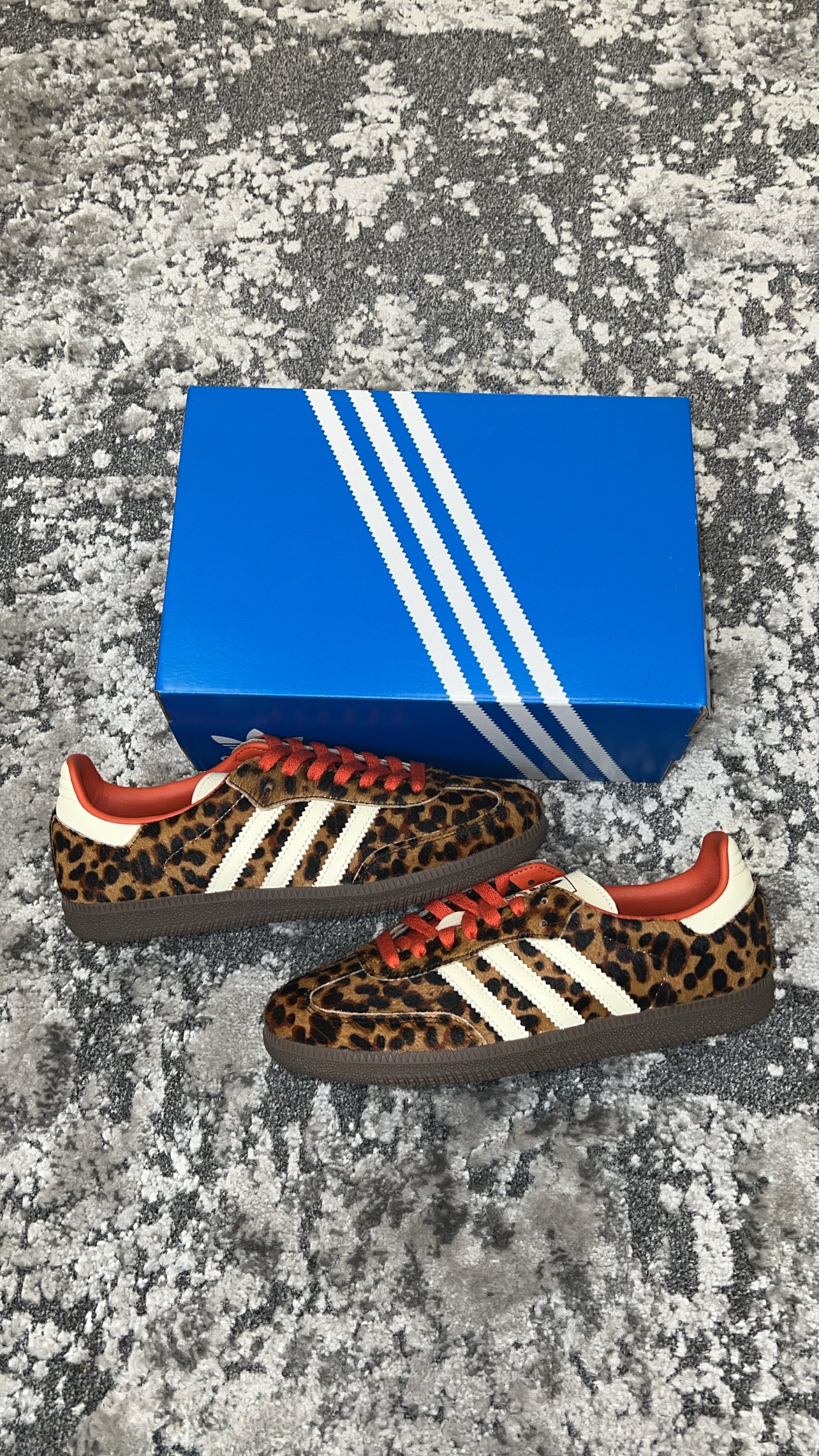 Adidas Samba Leopard Print