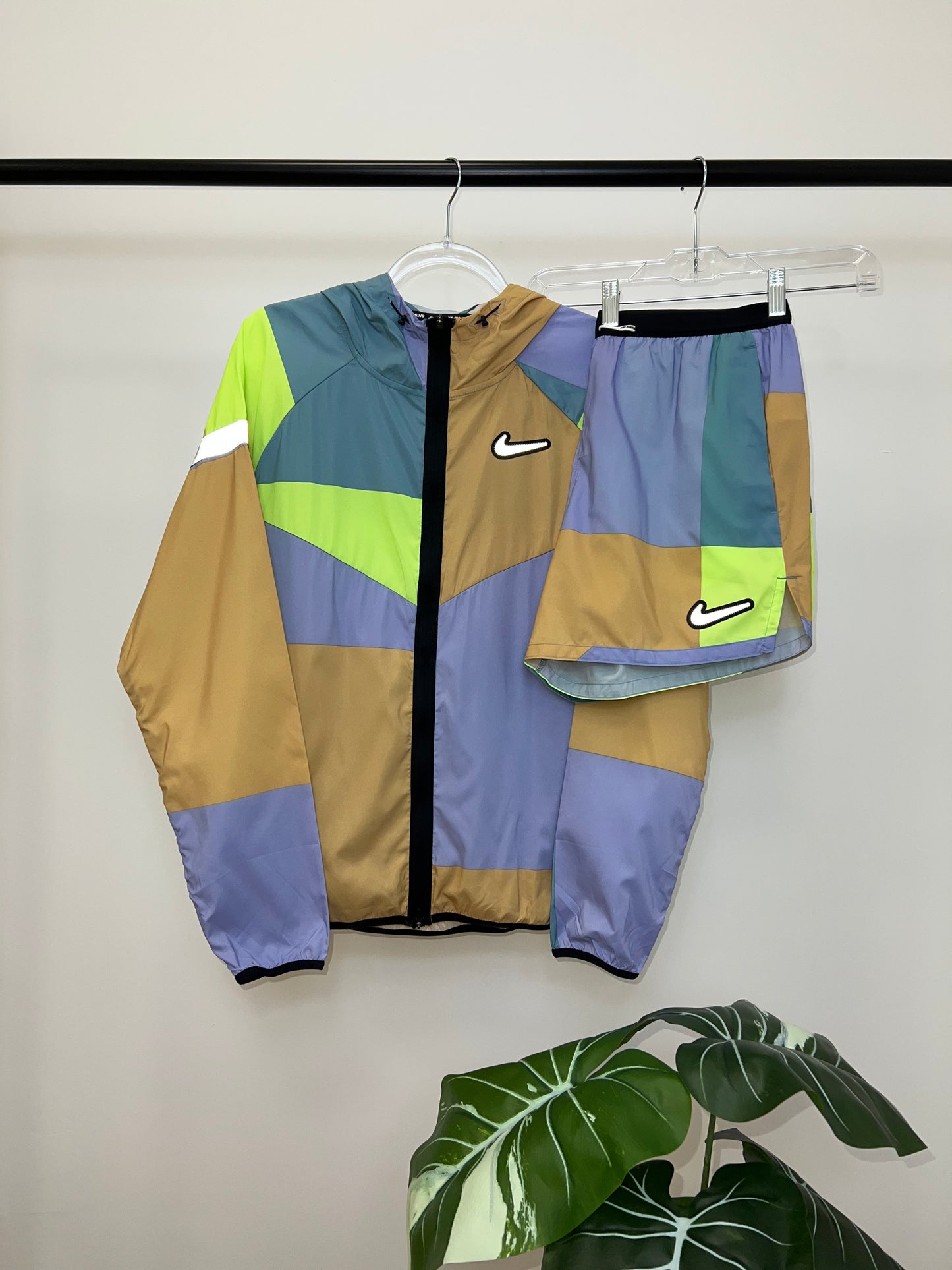 Nike Patchwork Set Neon
