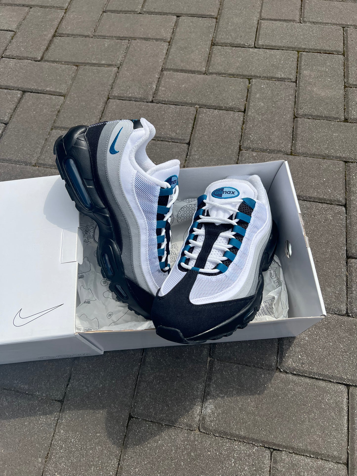Nike Air Max 95 ID Teal