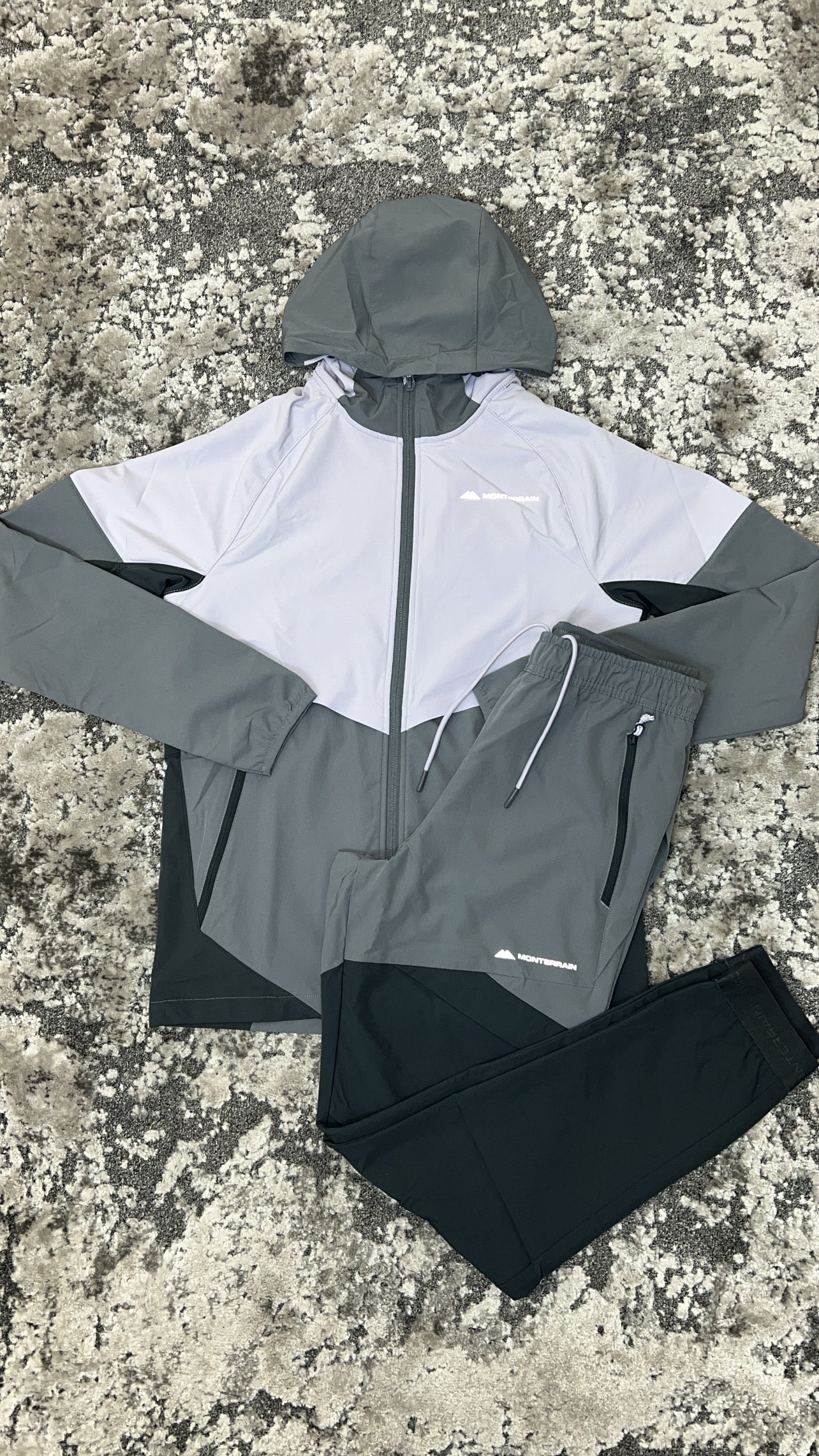 Monterrain Tracksuit Grey Lilac