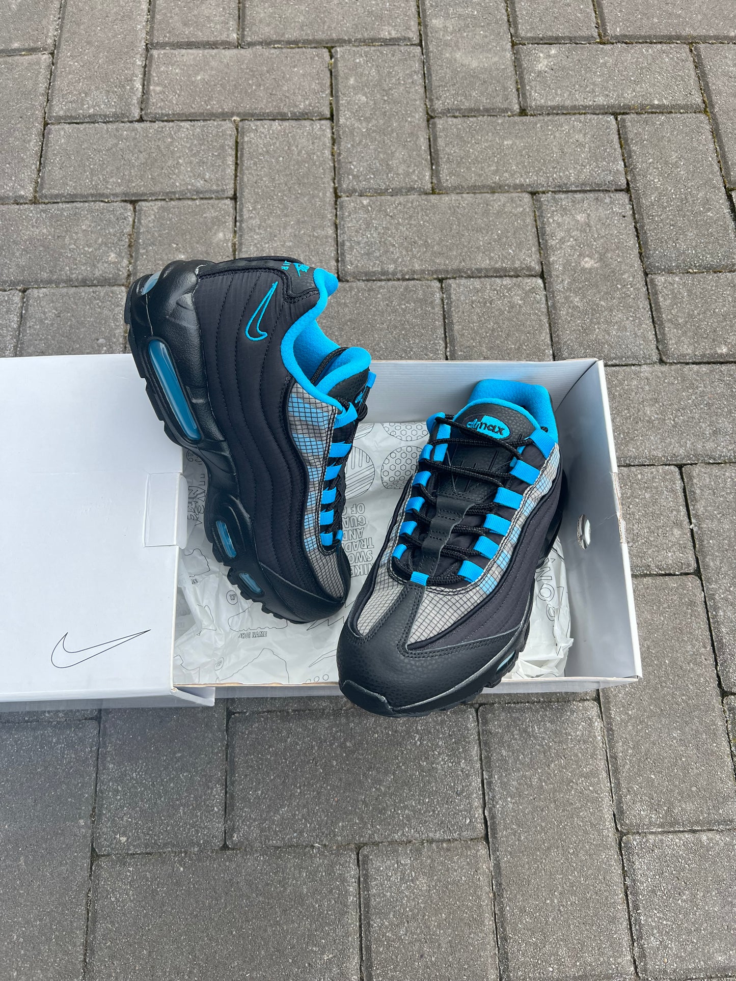 Air Max 95 ID Grid Blue Black