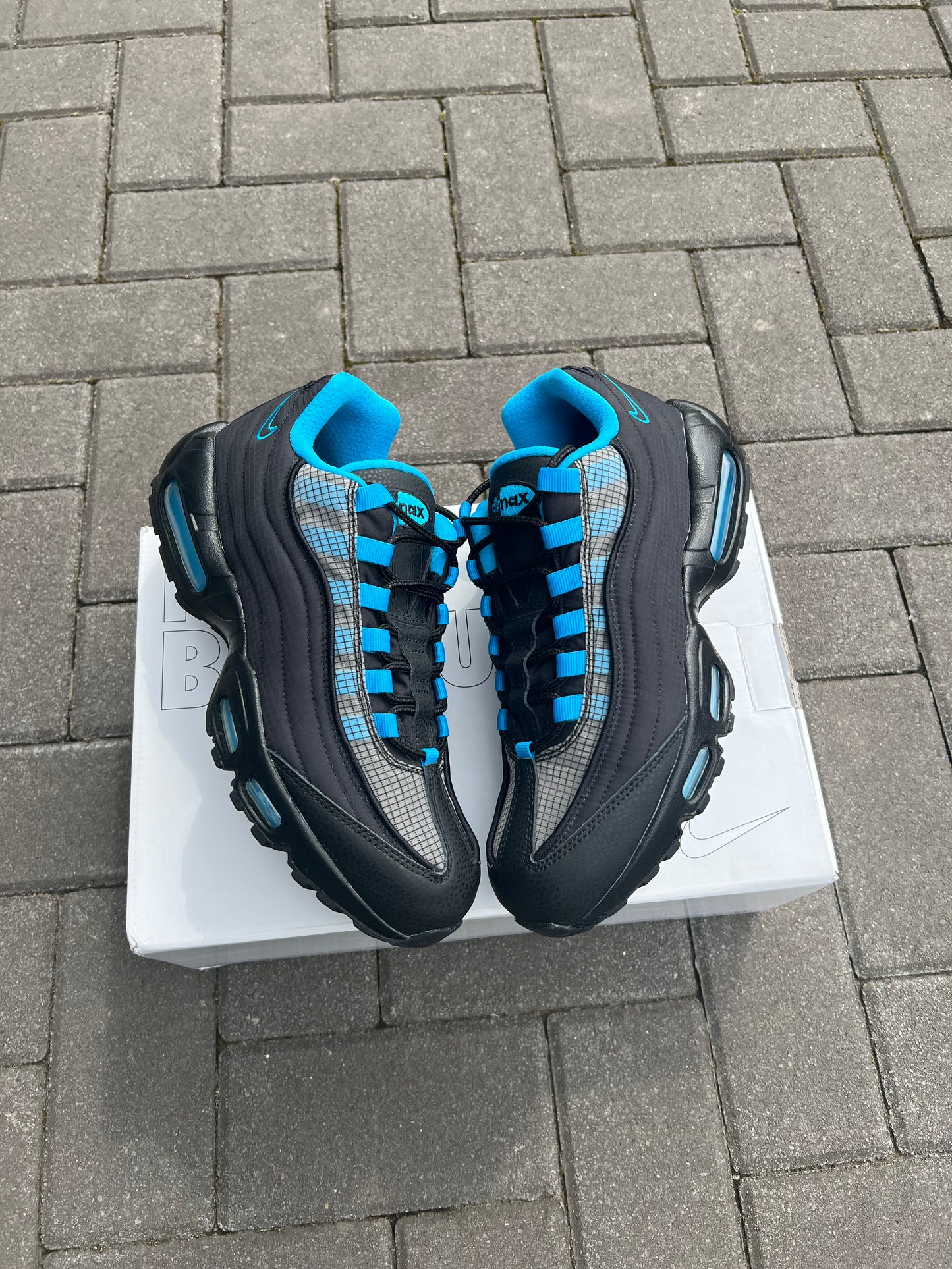 Air Max 95 ID Grid Blue Black