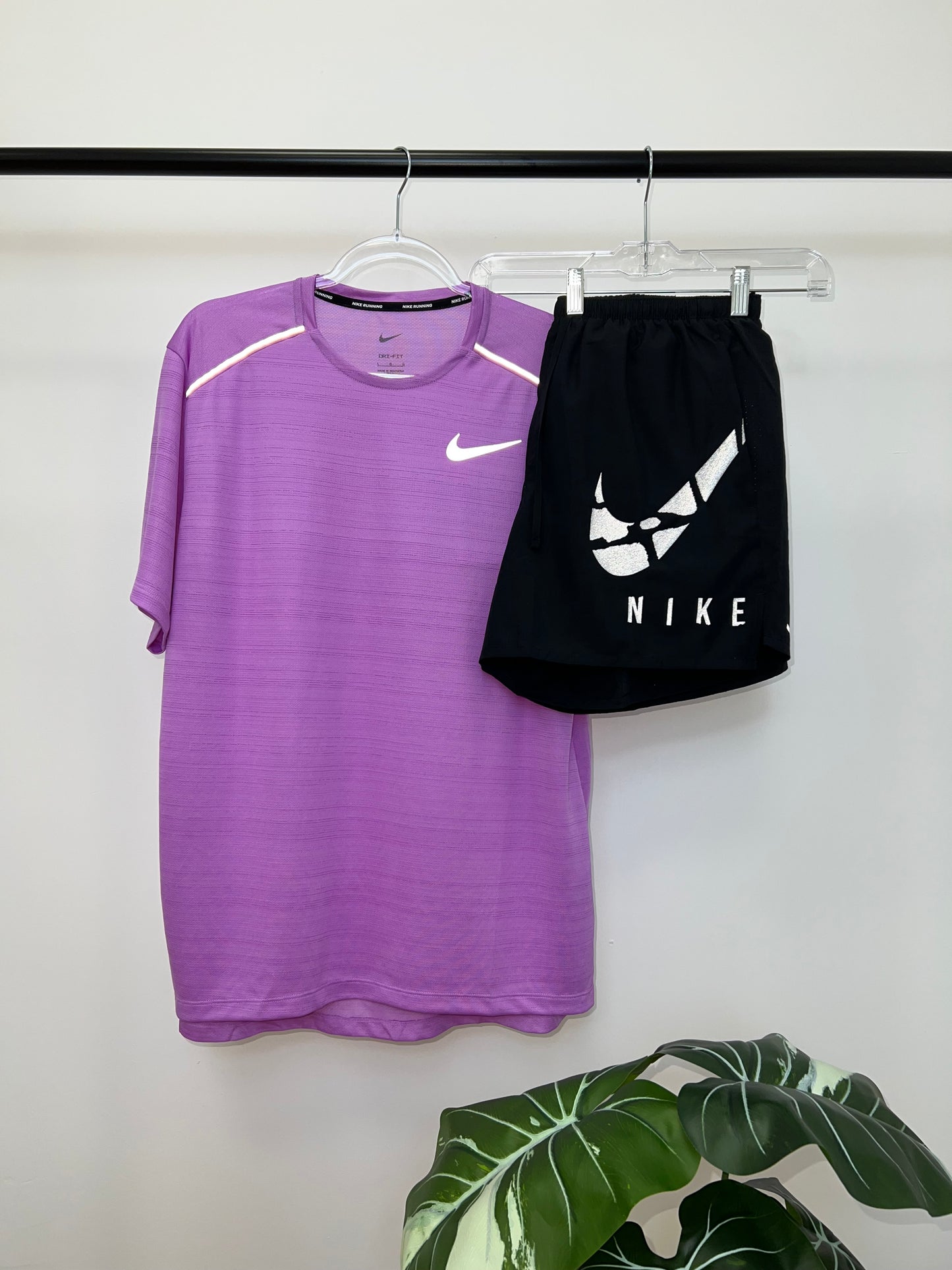 Nike Miler 1.0 Set Lilac Black