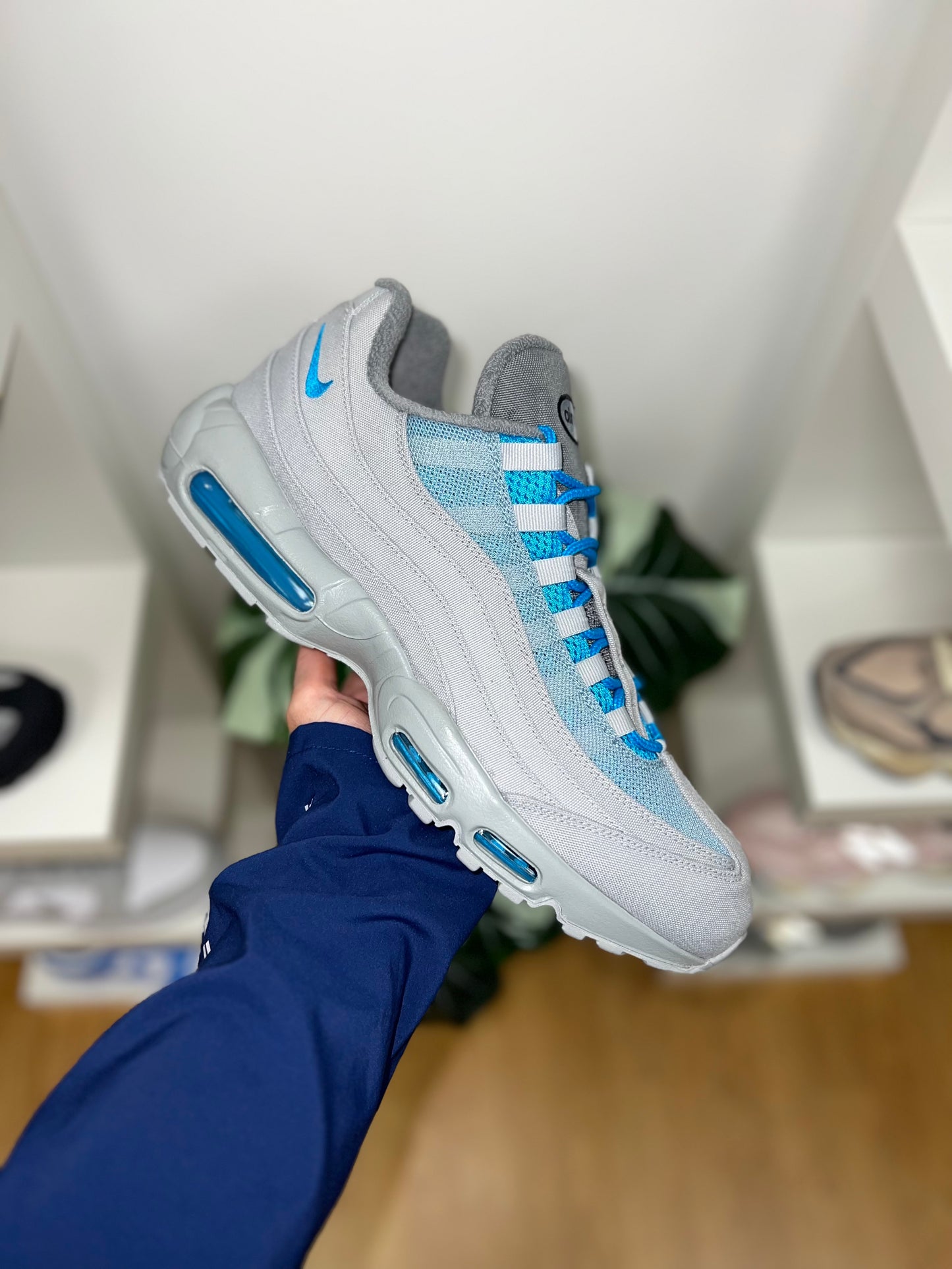 Nike Air Max 95 By You Grey Blue