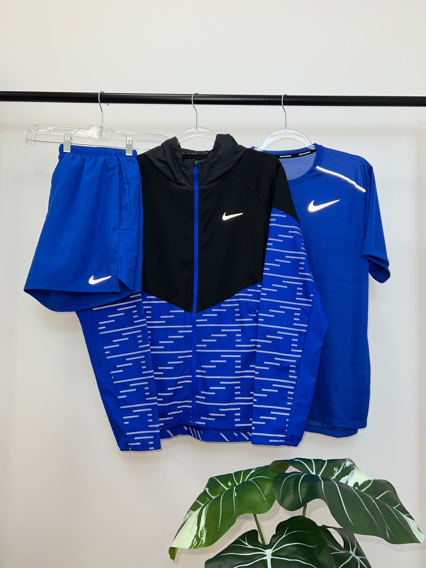 Nike Repel Reflective 3 Piece Set Blue