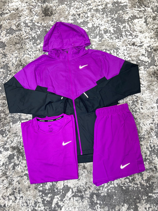 Nike 3 Piece Set Purple Grape