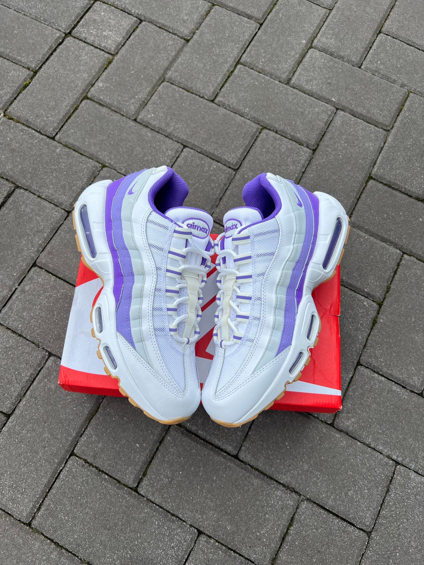 Nike Air Max 95 White Space Purple