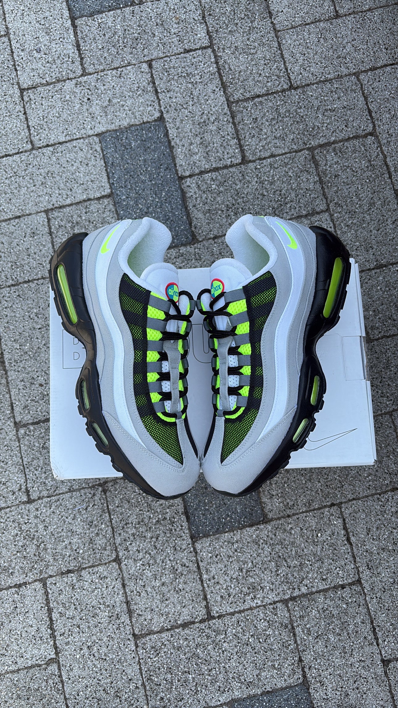 Nike Air Max 95 ID Grey Neon