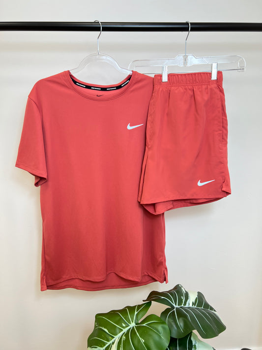 Nike Miler Set Adobe Red