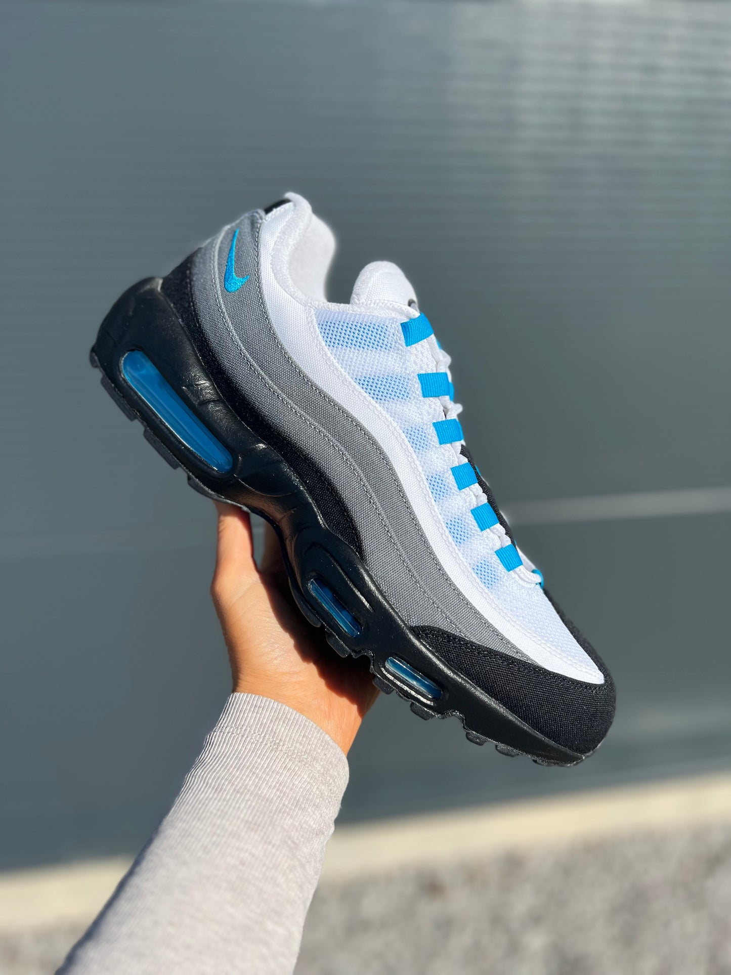 Nike Air Max 95 ID Grey Blue