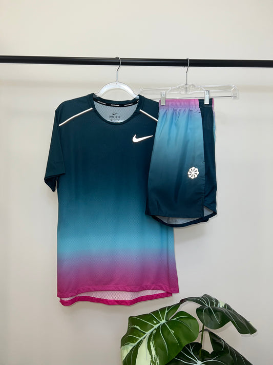 Nike Gradient Set Teal Pink