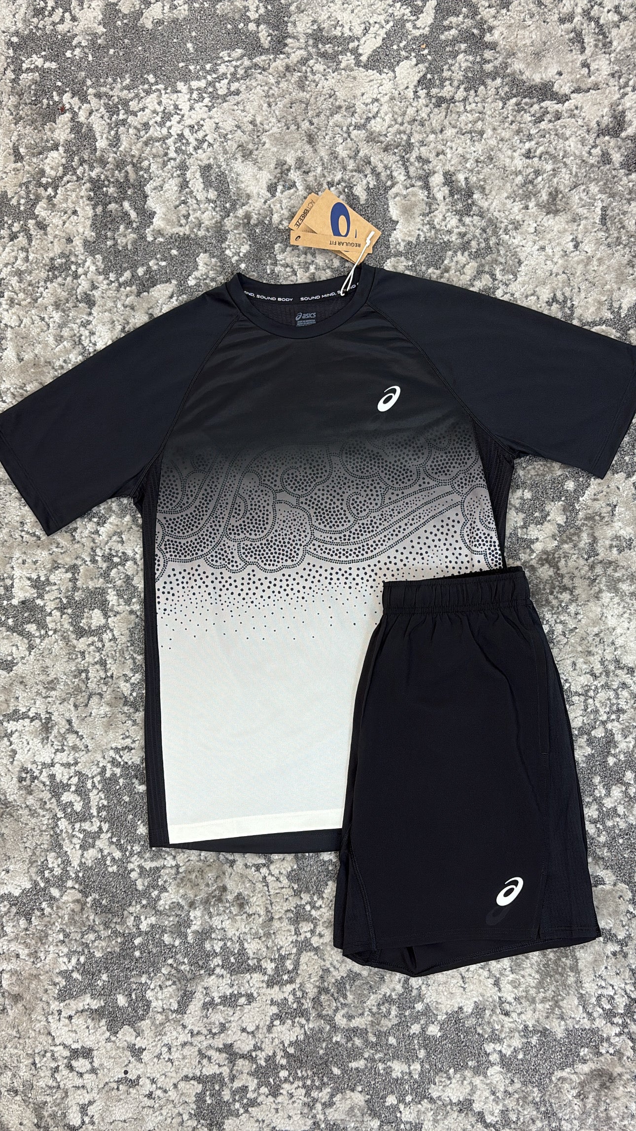 Asics Set Black White