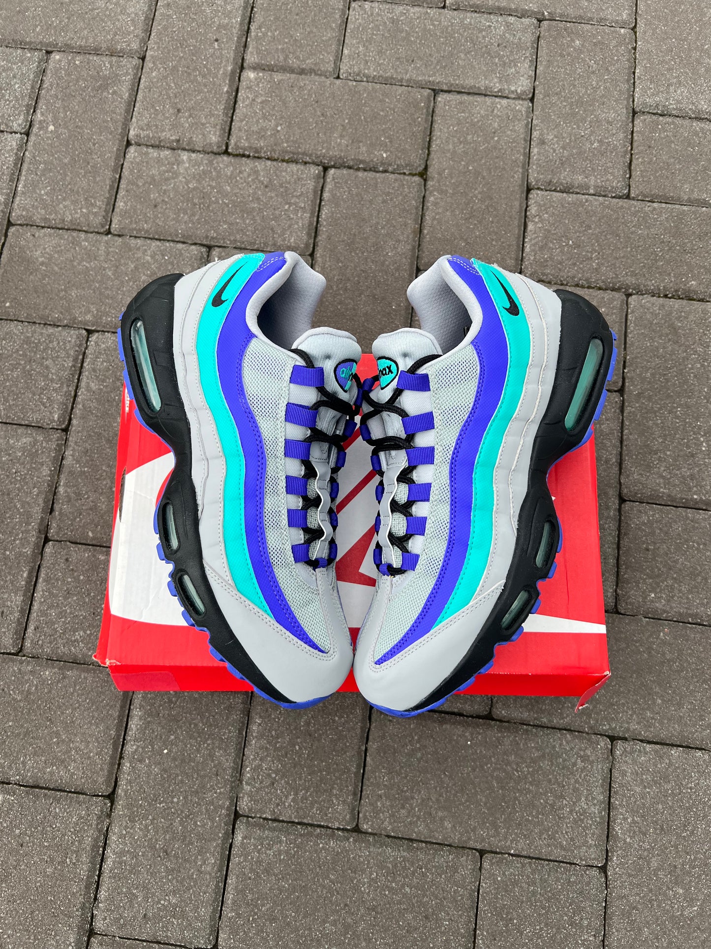 Nike Air Max 95 Wolf Grey Grape