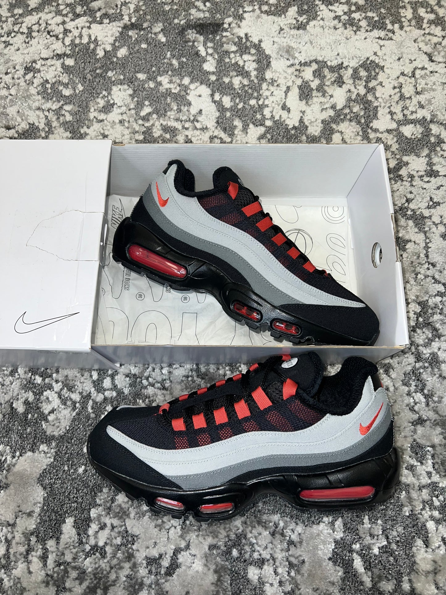 Nike Air Max 95 ID Black Red