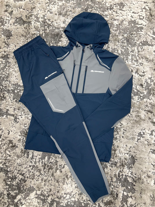 Monterrain Tracksuit Blue Grey