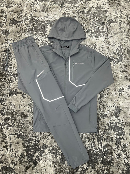 Monterrain Tracksuit Grey Reflective