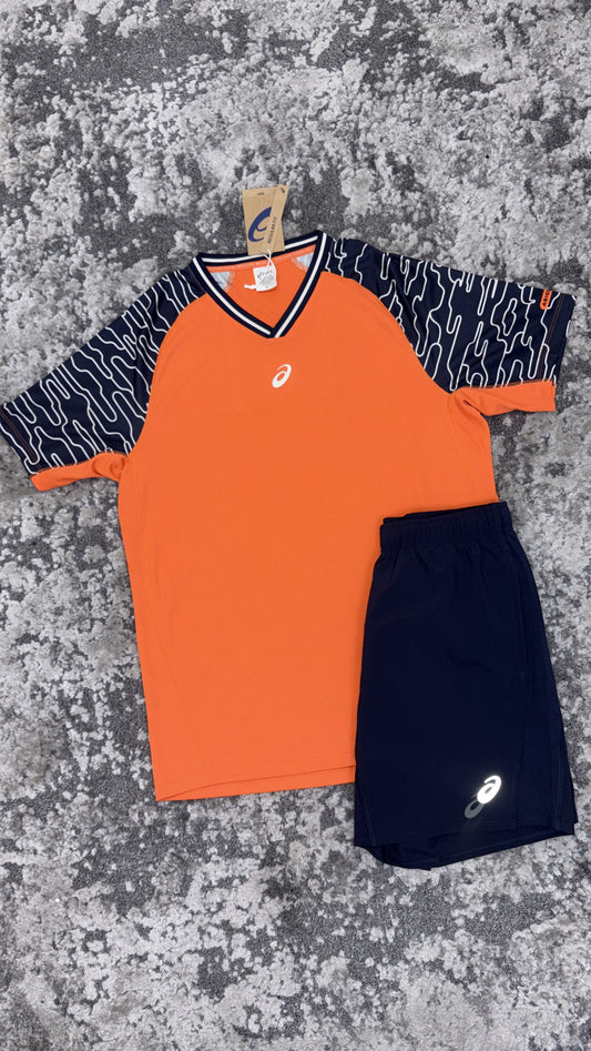 Asics Set Navy / Orange