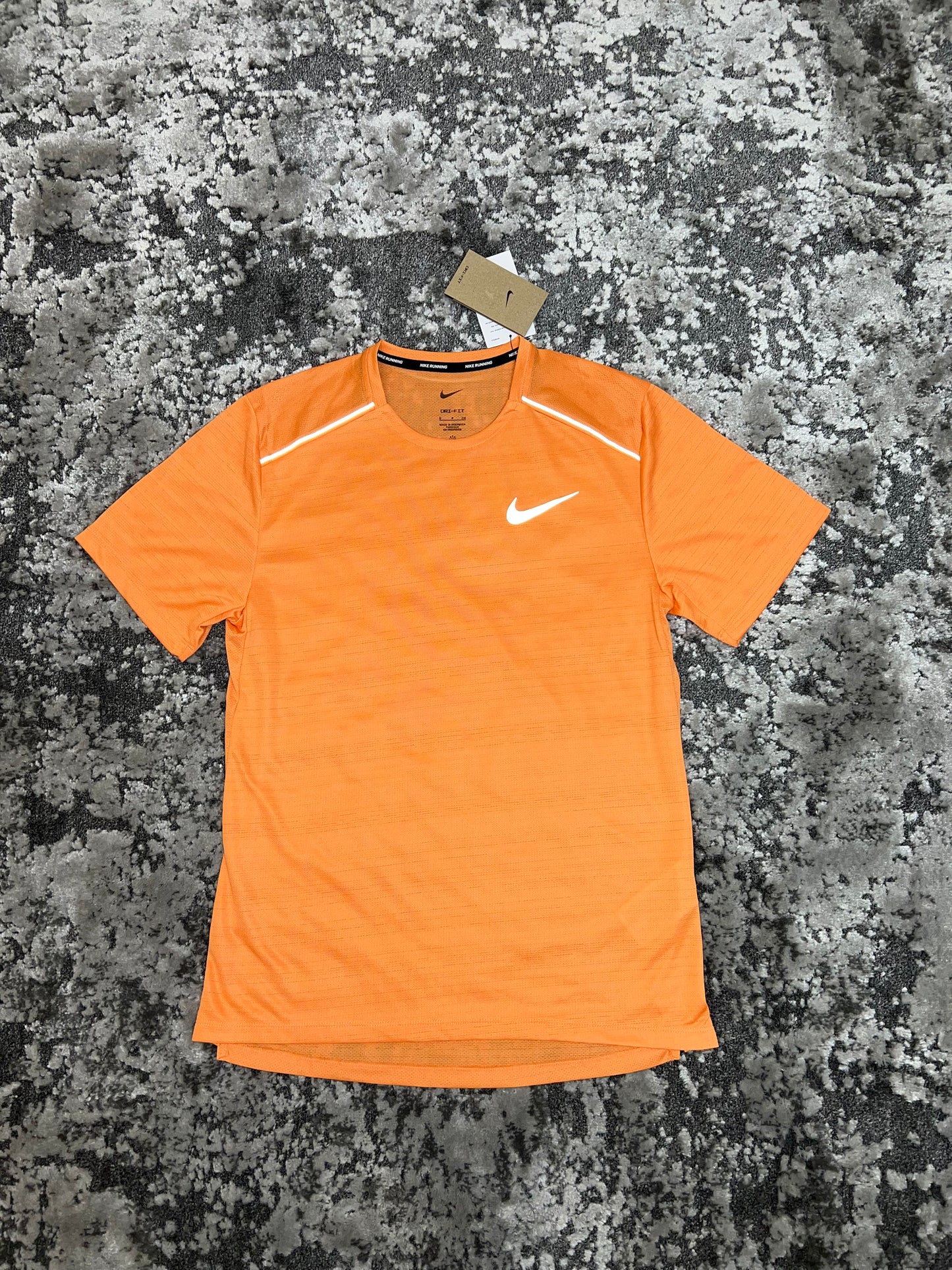 Nike Miler 1.0 T-Shirt Orange