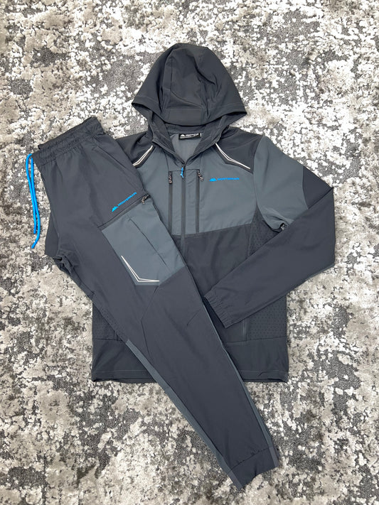 Monterrain Tracksuit Grey Blue