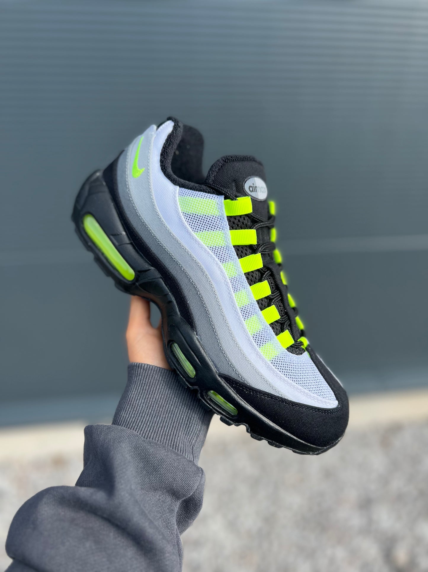 Nike Air Max 95 ID Neon Black