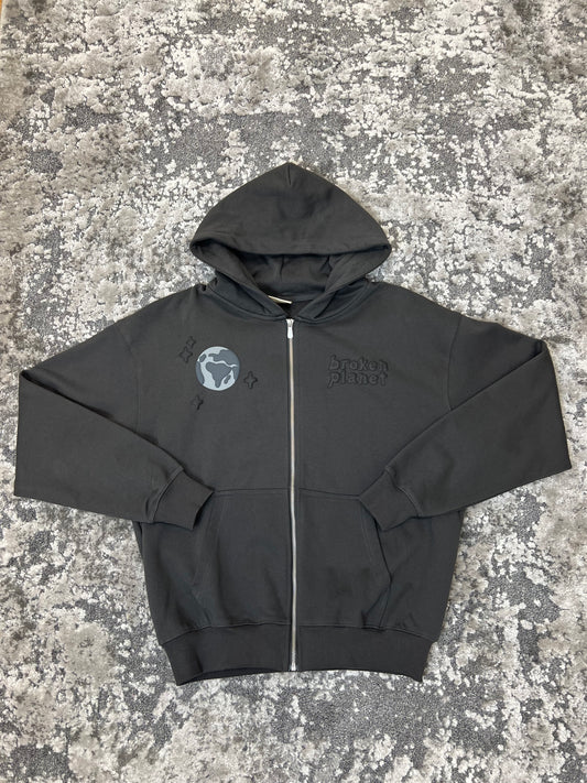 Broken Planet Spider Zip-Up