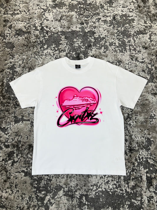 Corteiz Alcatraz Heart T-Shirt