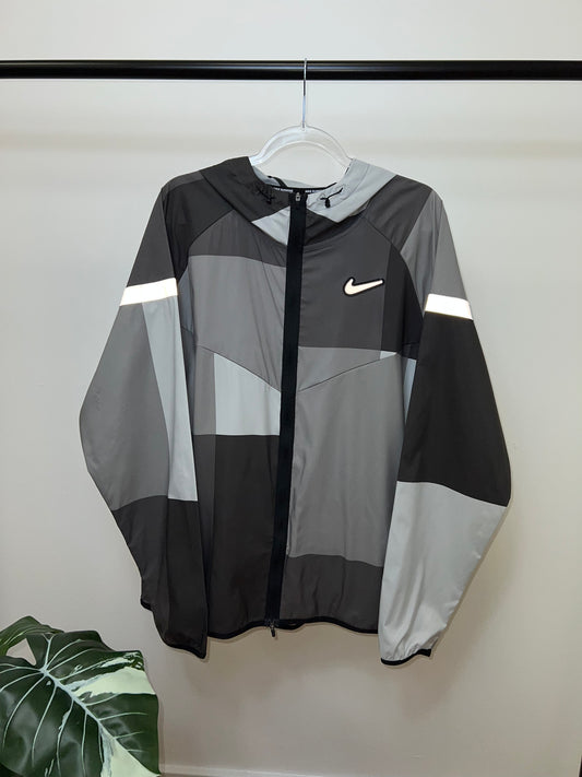 Nike Patchwork Windrunner Black Grey