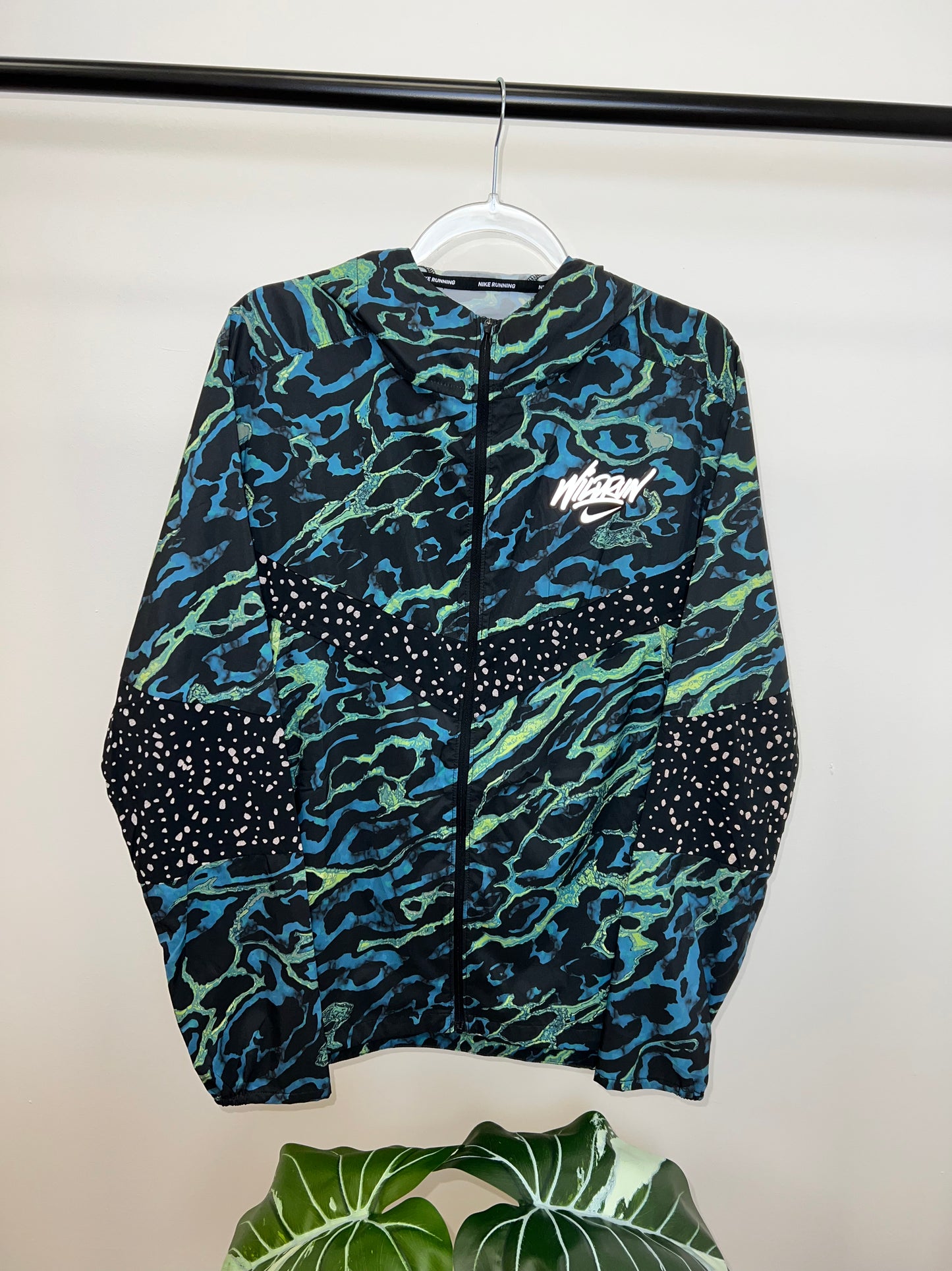 Nike Wild Run Windrunner Green / Blue