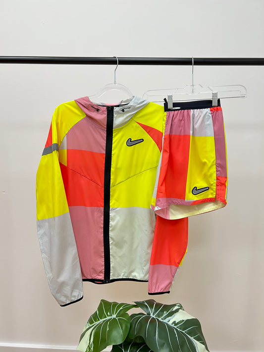 Nike Patchwork Set Neon / Red