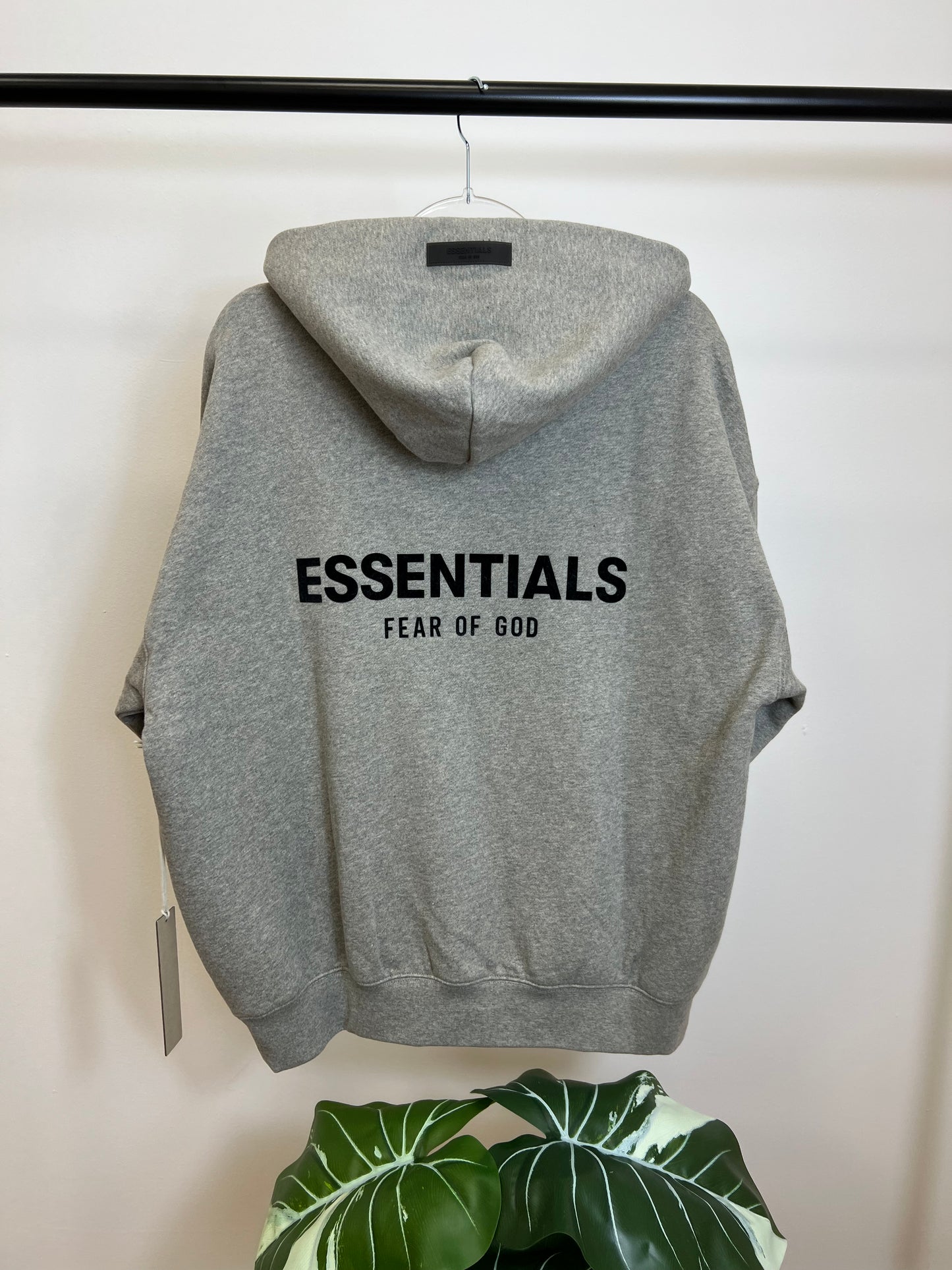 Fear Of God Essentials Hoodie Dark Heather Oatmeal