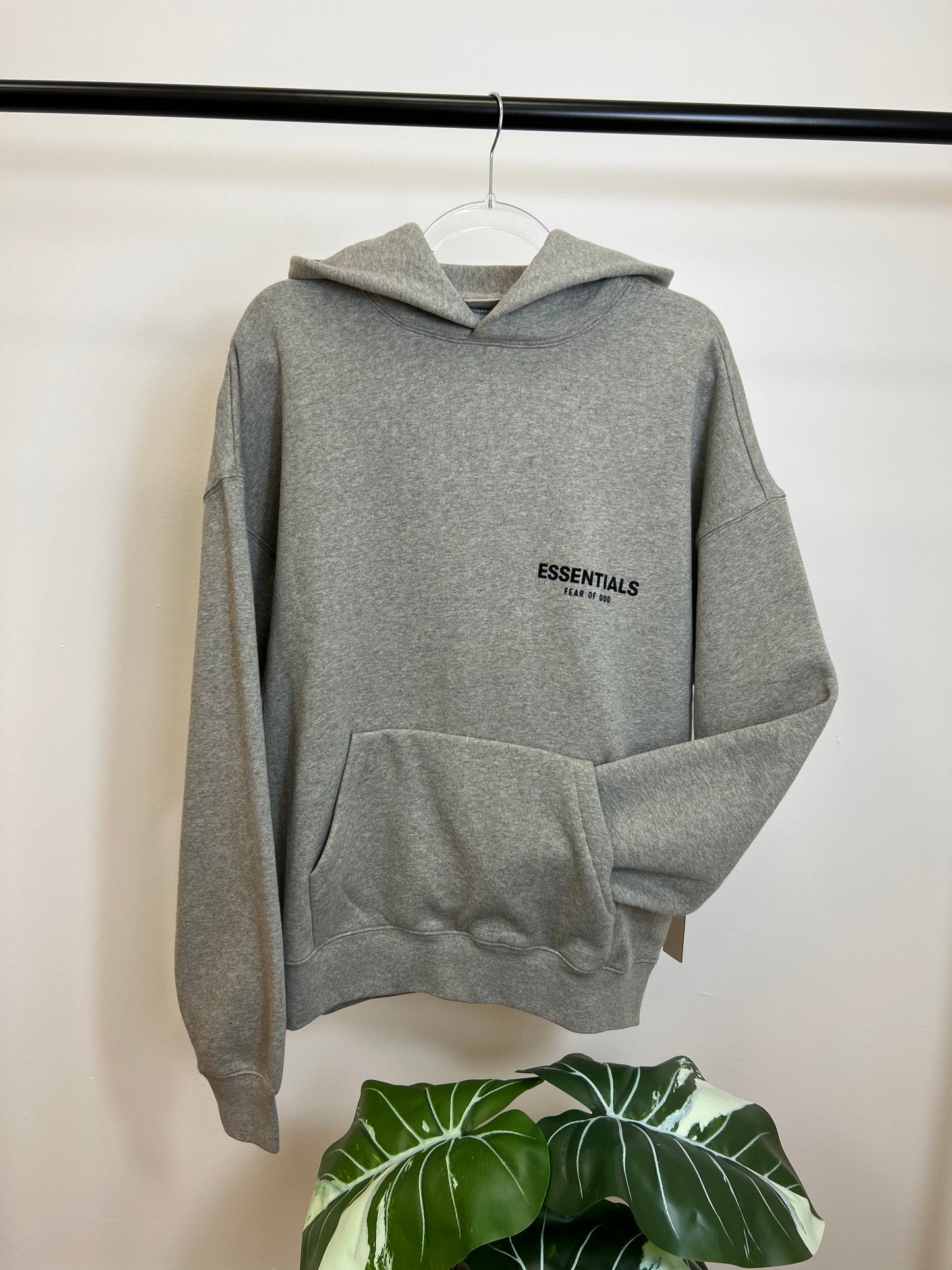 Fear Of God Essentials Hoodie Dark Heather Oatmeal